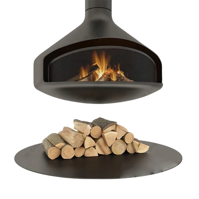 hanging wood fireplace hanging wood fireplace