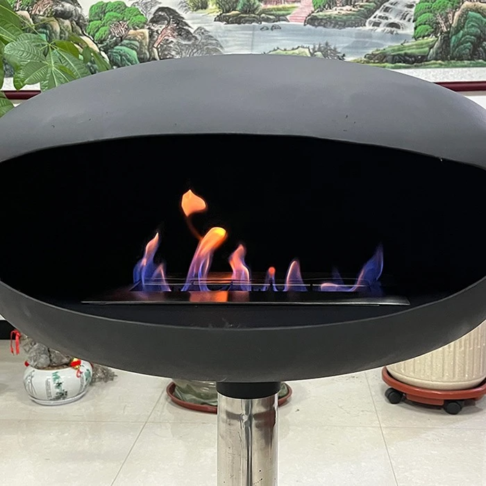 Floor Freestanding Indoor Bio Ethatnol Fireplace