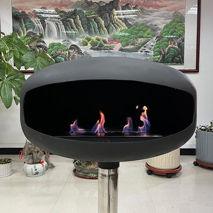 Floor Freestanding Indoor Bio Ethatnol Fireplace