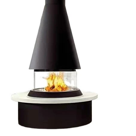 Indoor Modern Steel Fireplace