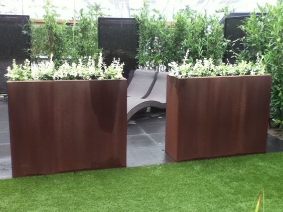 Plant Protection Steel Planter